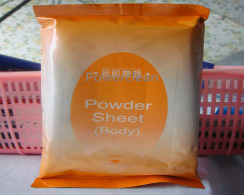 Body Powder Sheet Cleaning Wet Wipes Advertising Antibacterial Wet Tissue