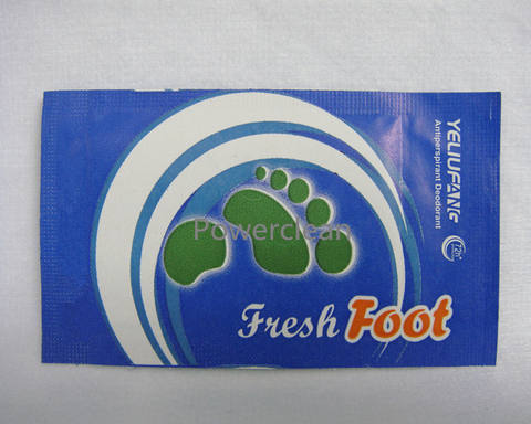 Fresh Foot Disinfecting Cleaning Wet Wipes Body Care Tissue