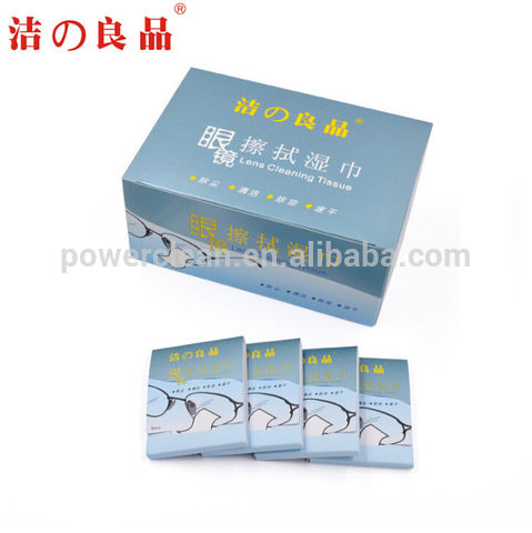 Lens/Glass/Screen/LCD Moisten Traceless Cleaning Wipes