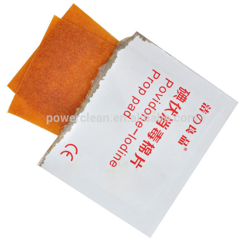 Skin Disinfecting Prep Pad Povidone Iodine Solution Sterilization Liquid Wipes