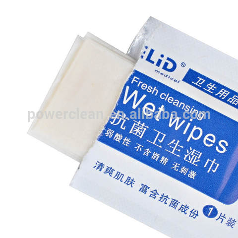 Wet Soft Individual Sanitizer Tissue Disinfecting Cleaning Wet Wipes